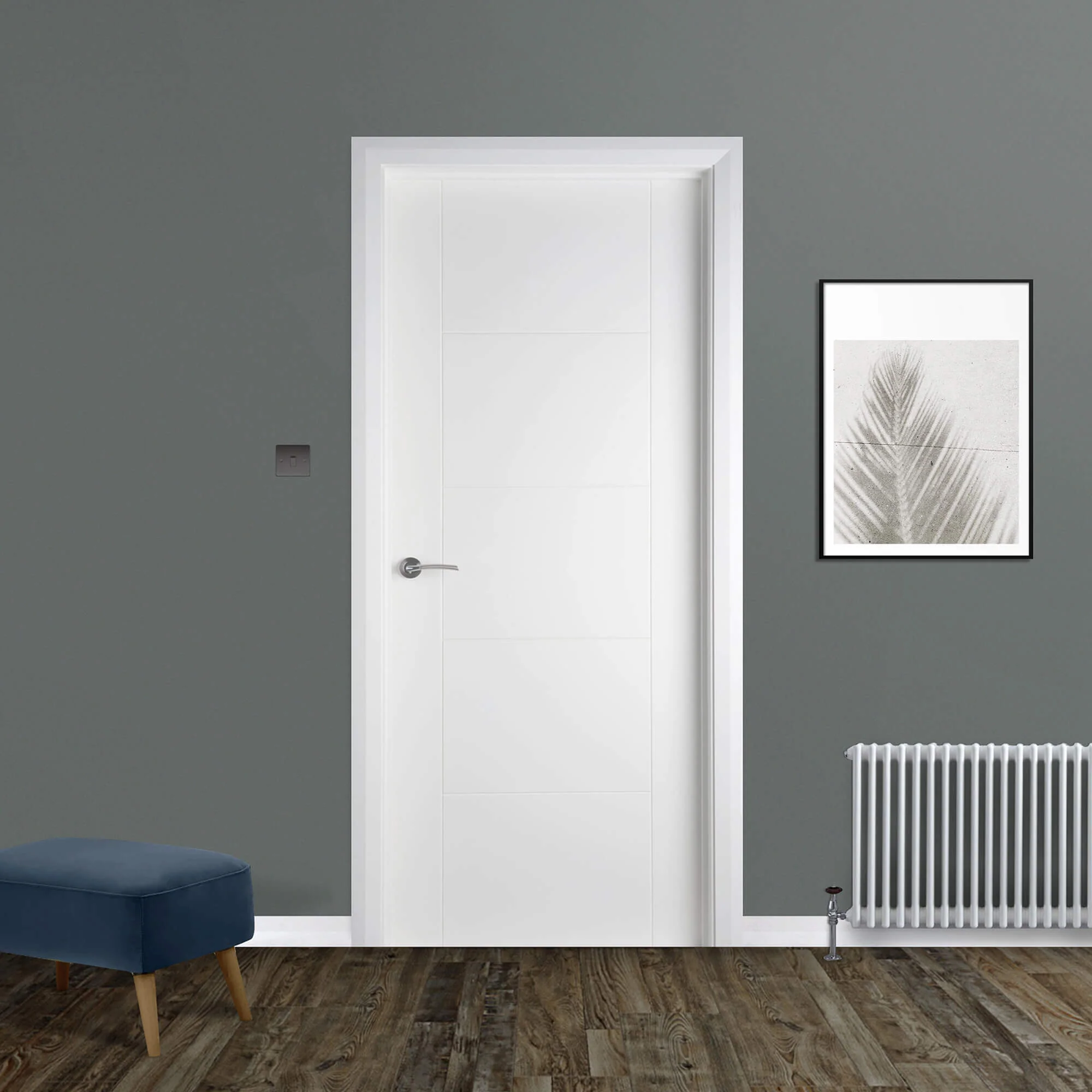Iseo White Primer Plus Door (35mm) - Image 3