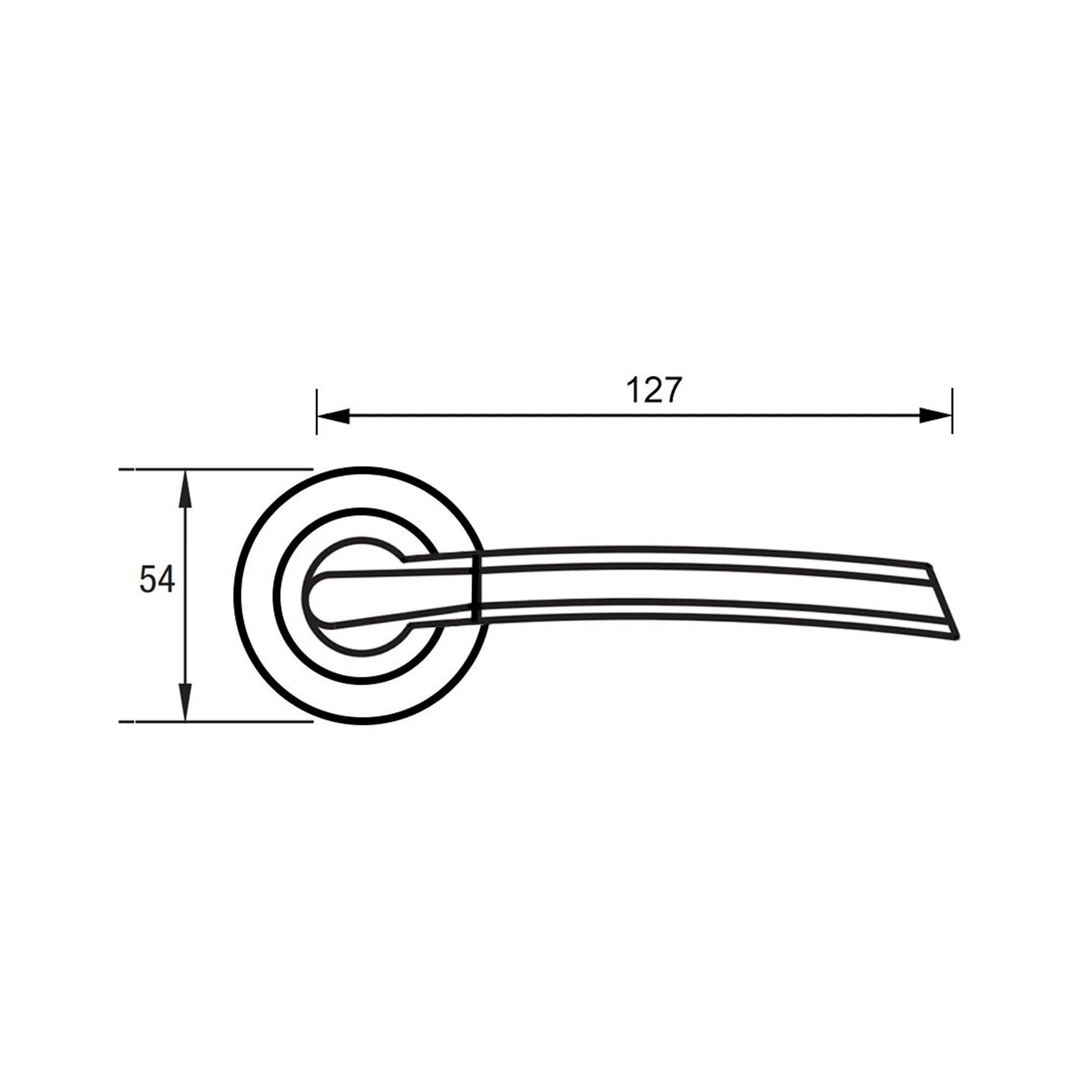 Storm Black Nickel & Nickel Brushed Handle - Image 4