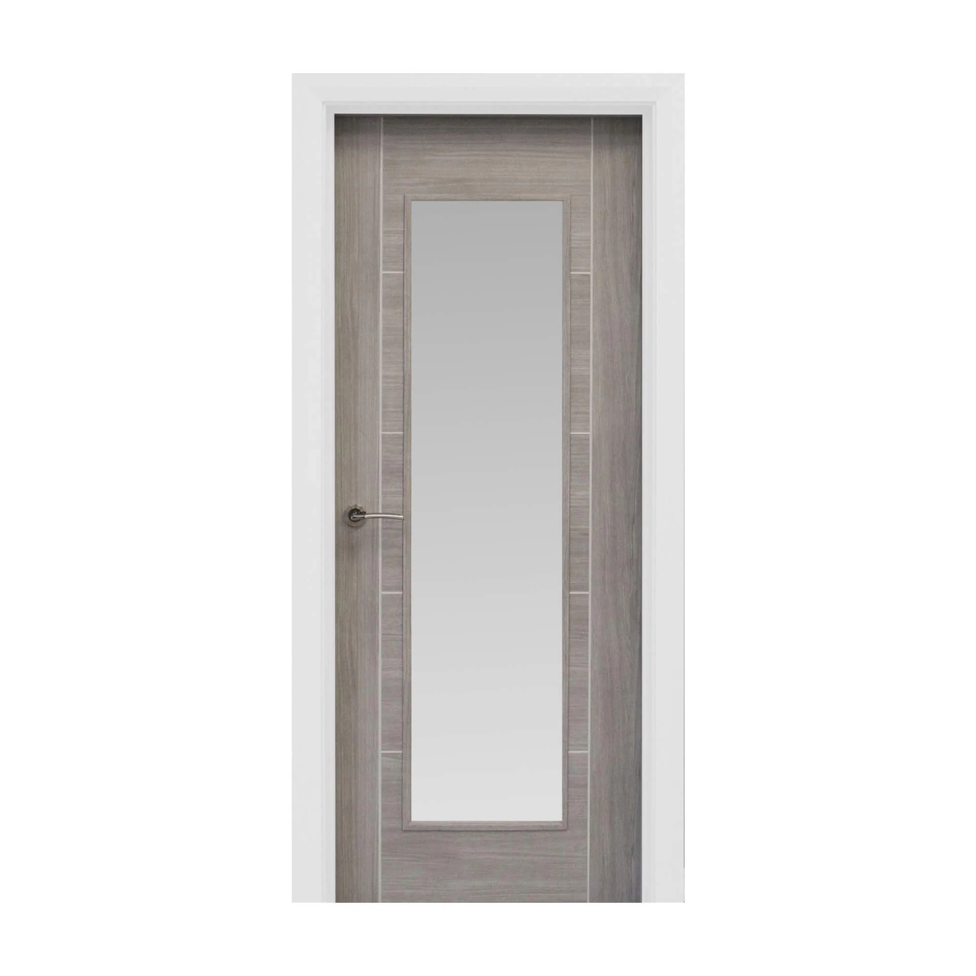 Tigris Lava Grey 1 Lite Unglazed Laminate Door (40mm) - Image 5