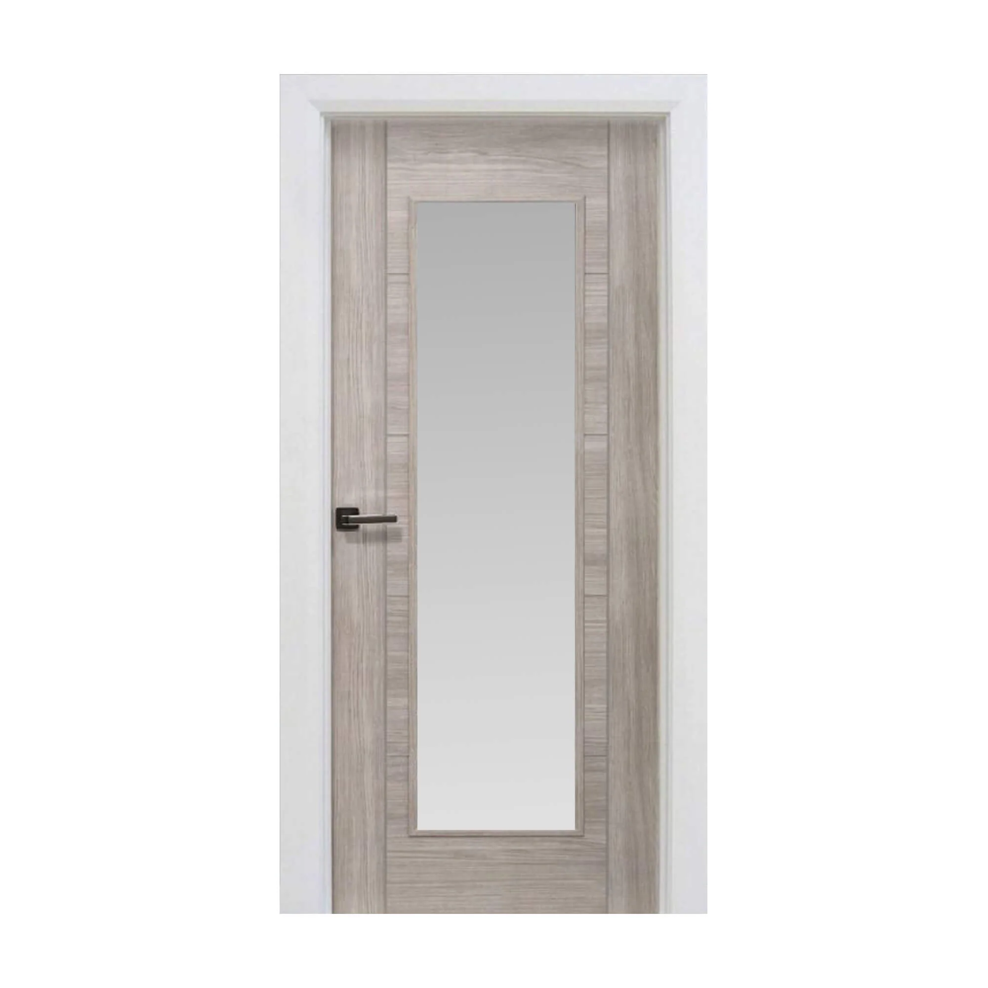 Tigris Stone Grey 1 Lite Unglazed Laminate Door (40mm) - Image 5