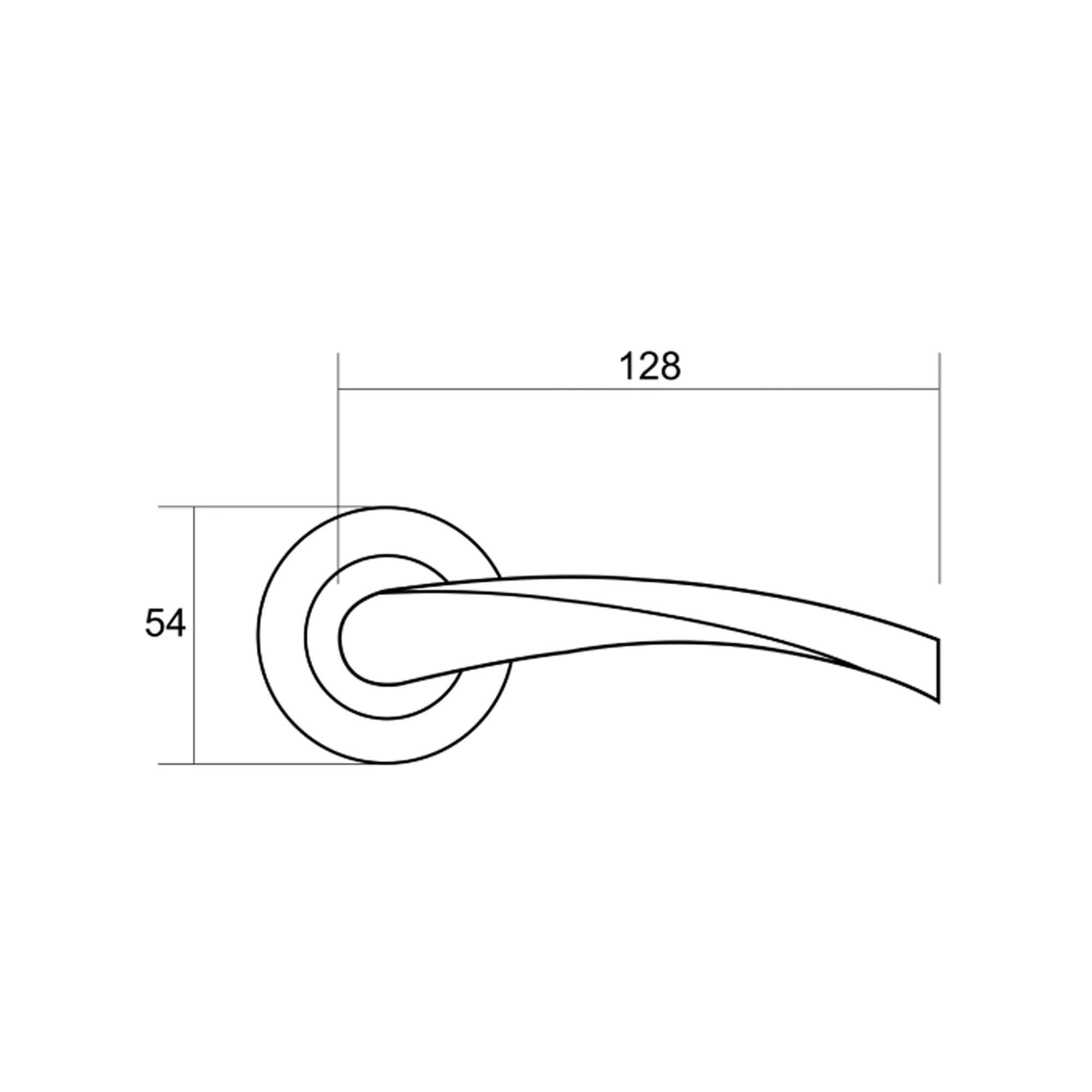 Trade Range Black Nickel & Nickel Brushed Handle - Image 5