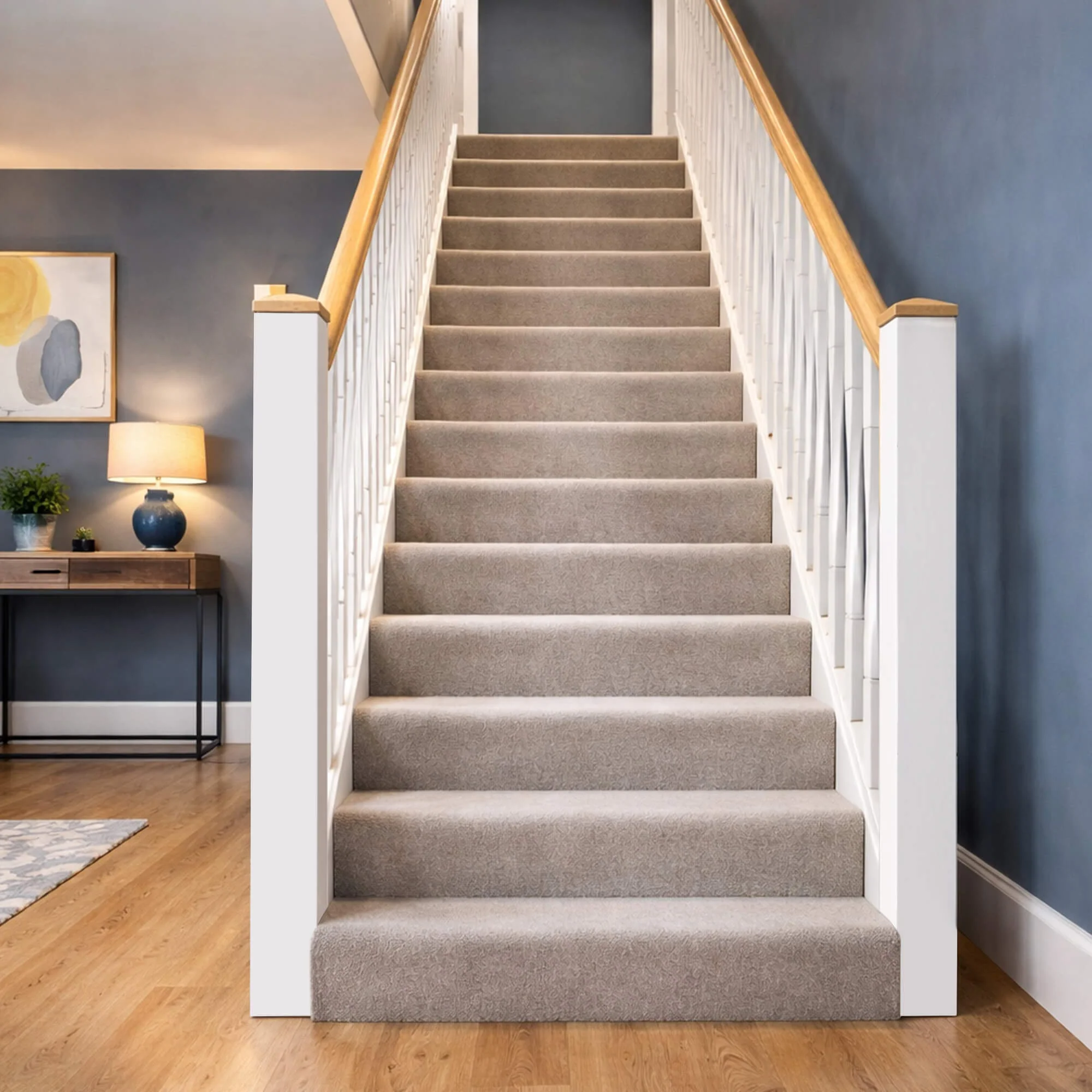 White Primed Blank Newel Post - Image 3